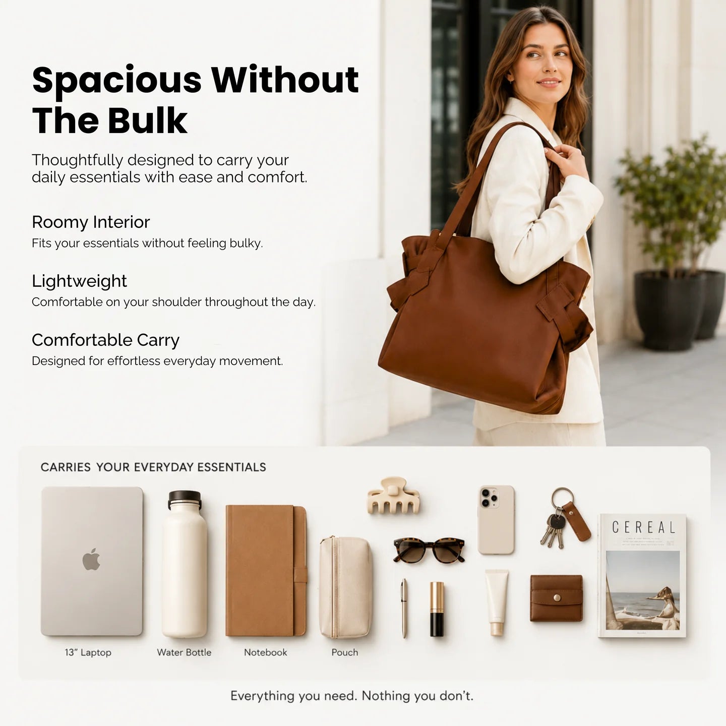 Lunave™ One Bag Your Entire Day  – Closes in Seconds